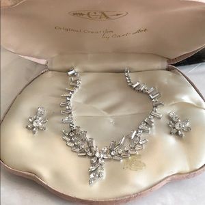Vintage Necklace and Earrings in Original Box
